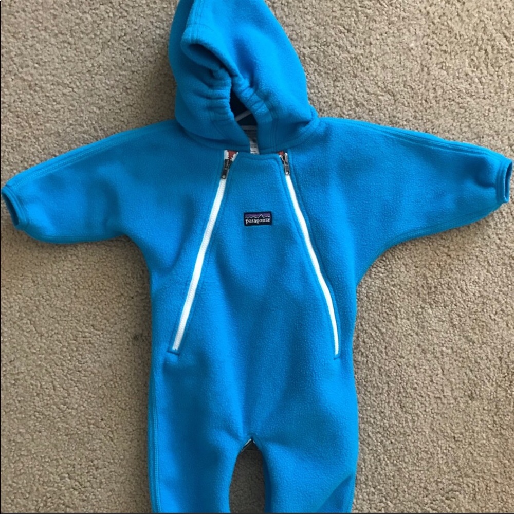 Patagonia fleece bunting 0-3m